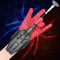 AJJKKA Spider Web Shooter Toy 2.0 Upgrade,Spider Silk Launcher Wrist Toy, Realistic Web Launcher String - Cool Things for Superhero Fans (Black)
