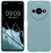 kwmobile Handyhülle kompatibel mit Xiaomi Redmi A3 Hülle - Handy Case aus weichem Silikon in Antique Stone