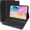 COEZFE Hülle mit Tastatur für Samsung Galaxy Tab S6 Lite 10.4 Zoll 2024/2022/2020, Soft Schutzhülle mit Pencil Halter, Bluetooth Tastatur (Deutsches QWERTZ) für Samsung Galaxy Tab S6 Lite, Schwarz