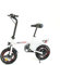 RAOO MIN E Bike, e Bike Herren und Damen, Fahrrad tragbar City-Pendler, Elektrofahrrad Max. 25 km/h, 250W Motor, bis 60km Reichweite, Scheibenbremsen, LED-Licht und LCD-Display.(rot)