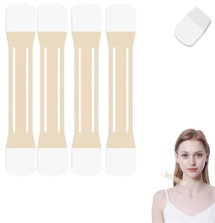 Celestica Instant Neck Tape, Celestica Neck Tape, Invisible Lifting & Firming Strips for Neck, Lift Strap Patch Tightening Tape, for Necks Face Jaw, Improve Fine Lines (1 Set, 1)