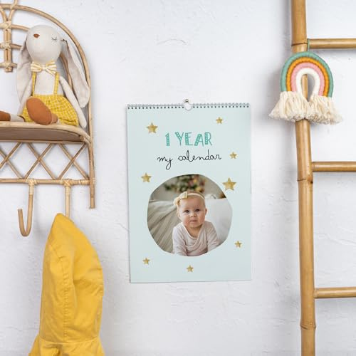 Wanapix | Fotokalender 2027 Personalisiert | Auf Deutsch | A3 Für Kinder