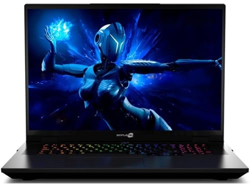 SIMPLETEK - Laptop Gaming 18 QHD+ 240Hz | Ultra 9 275HX 64GB DDR5 4TB SSD RTX 5090 24GB | Win 11 Home Tastiera italiana RGB (Ricondizionato)