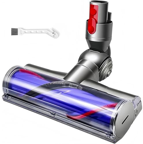 Tête de Brosse pour Dyson V7 V8 V10 V11 V15 Aspirateur, Motorhead Brosse Électrique Rotative de Rechange pour Dyson SV10 SV11 SV12 SV14 SV15 SV17 SV24 SV25 SV27 SV28 SV47