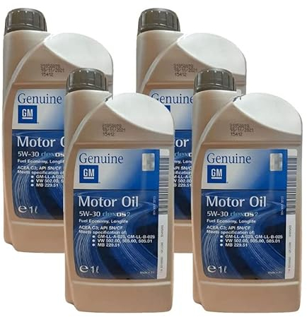 Motoröl GM Opel dexos2 5 W30 4 Liter (LT. 4)