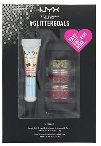 NYX Professional Makeup Glitter Kit 3 Face & Body Glitters and Primer-02