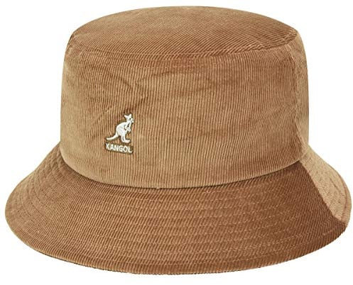 Kangol Unisex Cord Bucket Fischerhut, Braun (Wood WD207), L