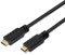 AISENS A119 – 0103 – High Speed HDMI Kabel HEC mit Signal (15 m, Chipset für Repeater Full HD) schwarz