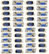 Lsgoodcare 40Stück RS232 parallel Lötstecker 9Pin, DB9 serielle Verbindung VGA 9-pin männlich weiblich 2 Reihen, D-SUB weiblich männlich Stecker