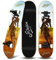 Sefulim Skateboard Erwachsene Mädchen Kinder Skateboard Komplett mit ABEC-7 Kugellager und 95A Rollenhärte Stabil PU-Rollen (Cowboy Muster)