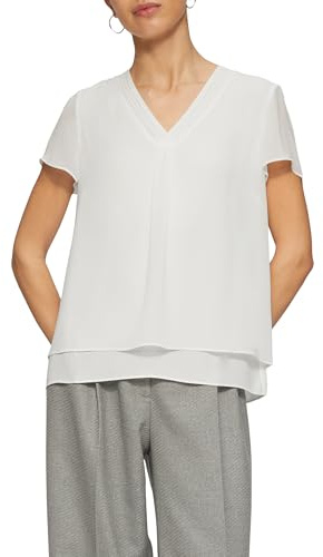 s.Oliver T-Shirt mit V-Ausschnitt
