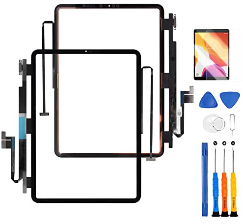A-MIND Ersatz-Touchscreen-Panel für iPad Pro 11, 1. Generation 2018, A2013, A1934, A1980, A1979, 2. Generation A2068, A2230, A2228, A2231, Ersatzteil, mit Displayschutz und Werkzeug