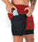 Superora Mens Running Gym 2 in 1 Sports Shorts Breathable Outdoor Workout Training Shorts with Pockets Red