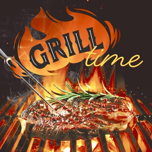 20 Servietten Essen Grillzeit als Tischdeko. Papierservietten mit Motiv. Auch für Decoupage und Serviettentechnik 33x33cm