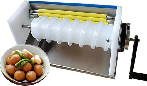 JJyaOX Manueller Wachtelei-schäler, Edelstahl Wachtelei-schälmaschine Schnell Einer Hohen Schälrate Wachteleierschäler,Haushalt Zum Schälen Von Eierschalen, 50 Kg/Stunde