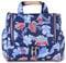 Oilily Cathy Travel Kit with Hook Blue Print