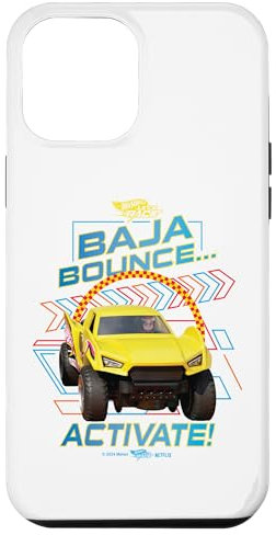 Hot Wheels Let's Race - Baja Truck Bounce Activate With Axle Case for iPhone 14 Pro Max
