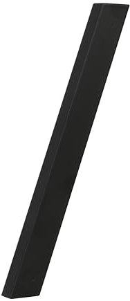 HASWARE Numero civico galleggiante 6 pollici (15 cm) Elegante porta numeri targa alfabeto Numeri indirizzo di casa (Slash, Nero)