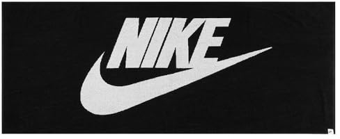 Nike Unisex – Erwachsene Club Pool Towel Handtuch, Black/White, Einheitsgröße
