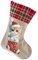 Demiawaking DIY 5D Diamant Malerei Weihnachtsstrumpf Weihnachtssocken Diamond Painting Socke Stickerei Weihnachtsdeko Geschenk Tasche Handwerk Party Deko Geschenk (04)