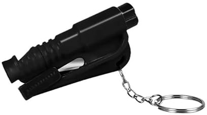 Martillo de emergencia de acero inoxidable for romper ventanas, martillo de escape, herramienta de escape for automóviles, for romper ventanas de automóviles y cortar cinturones de seguridad, for emer