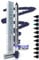 Wonderskin 1440 Longwear Purple Wasserfester Eyeliner-Stift – Anspitzbarer Eyeliner-Stift Und Wischfeste Blau-Lila Eyeliner-Stifte (Blaubeere)