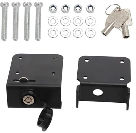Kit de Verrouillage GPS for Garmin Zumo XT ou XT2, Support de Montage de Verrouillage en Aluminium