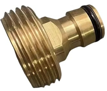 Adapter mit 1 Zoll Außengewinde und Steckkupplung für Gartenschlauch Gartenschlauch zum Zapfen Stecker, Wasserrohr Fitting, Schlauchverbinder Männliche Bewässerung Fittings für Gewindehahn