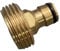 Adapter mit 1 Zoll Außengewinde und Steckkupplung für Gartenschlauch Gartenschlauch zum Zapfen Stecker, Wasserrohr Fitting, Schlauchverbinder Männliche Bewässerung Fittings für Gewindehahn