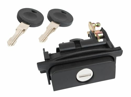Partsline Serrure de Coffre + 2 Clés compatible avec Golf III Polo Variant | Aussi compatible avec Flight III Classic. Réf. équivalentes : 1H6827571, 1H6827571D