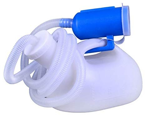 Portable Urinals for Men Urinal Bottle Spill Proof Reusable Male Pee Bottle Camping Toilet Thicken Men's Potty 2000 Ml Travel John Disposable Urinal