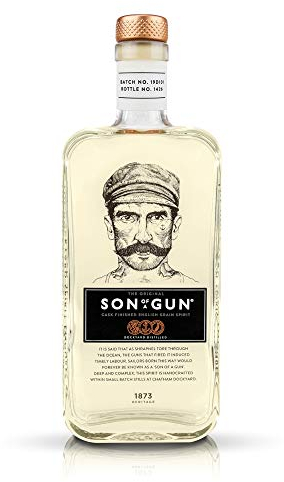 Copper Rivet Distillery Son of a Gun Whisky, 50 cl | Traditional Handcrafted Oak Aged Whisky Made from a Trio of Kentish Grain | Perfectly Versatile Whiskey Drink