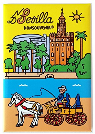 DONSOUVENIR MAGNETICO Sevilla. Torre del Oro