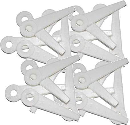 RocwooD Lot de 24 lames en nylon pour débroussailleuse Stihl Polycut 6-3, 20-3, 10-3, 41-3.