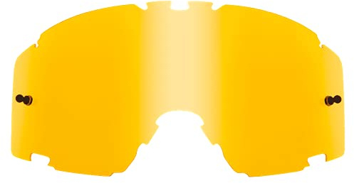 O'NEAL | Motocross-Brillen-Ersatzteile | Motorrad Enduro | Linse für maximale Lichtdurchlässigkeit, 100% UV Schutz, garantiert beschlagfreie Sicht | B-30 Goggle Spare Lens | Gelb | One Size