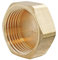 SOMATHERM FOR YOU, Bouchon laiton brut Femelle 12/17 pour raccordements plomberie - Compatible avec tous raccords laiton à filetage - Idéal pour réseaux d'eau chaude et froide