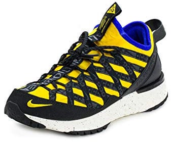 Nike Mens ACG React Terra Gobe Amarillo/Blue-Blk Synthetic