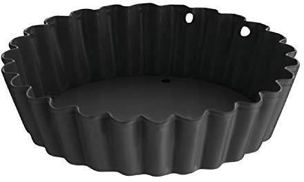 Vogue Non Stick Mini Fluted Quiche Tin - 120mm 5 (Pack 3)