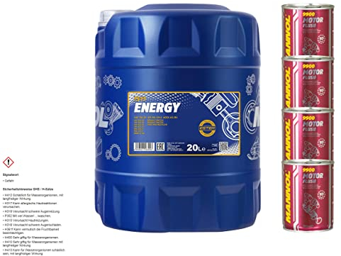 20L MANNOL Motoröl Energy 5W-30 API SL/CF Motorspülung Motor Flush
