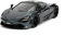 Jada FAST & FURIOUS HOBBS & SHAW: SHAWS MCLAREN 720S 1:24 SCALE DIE-CAST REPLICA CAR Age 6+,Black