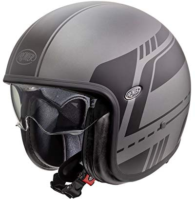 Premier HELM VINTAGE BL 17 BM,GRAU SCHWARZ,M