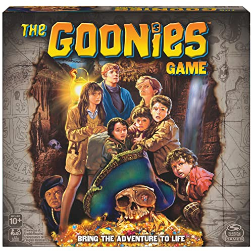 Spin Master Games Goonies, The Goonies Game Retro Vintage 80's Family Movie Board Game, for Kids Aged 10 and Up
