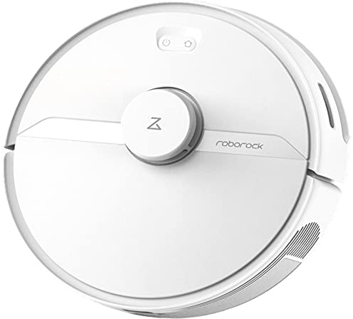 roborock S6 Pure - Robot de Limpieza y succión (Potencia de aspiración 2000Pa, batería 150min, Polvo de 460ml, Agua de 180ml, 69dB, algoritmo de Ruta Adaptable, Control por App y Voz) Blanco, R100004A