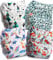 Littles and Bloomz FLP2-0407 Windel, wiederverwendbar, Standard-Popper, 4 Windeln