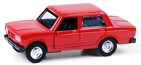 Sachsenking Modell Auto Lada mit Licht und Sound 12 cm ( Spritzguss )