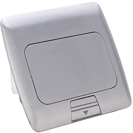 Prise de Sol Prise de Sol Étanche Scellage Intégré Coffre-fort Pratique Argent Demi-Arc Bounce Prise de Sol 250V 16A