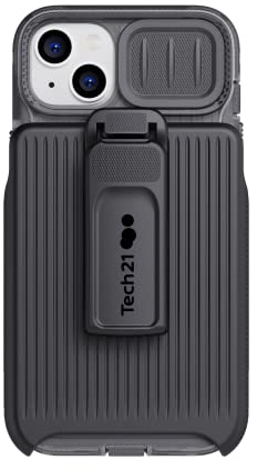 tech21 iPhone 14 Plus Evo Max Compatible with MagSafe – Durable, Shock-Absorbing and Rugged Phone Case with Holster and 20ft FlexShock Multi-Drop Protection