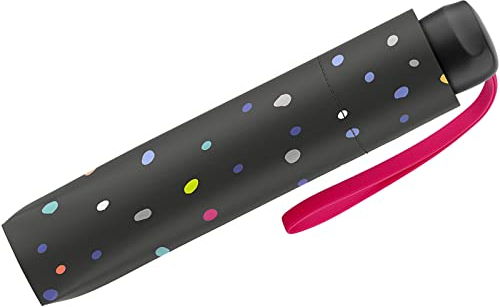 United Colors of Benetton Damen Regenschirm Super Mini Dots - Black