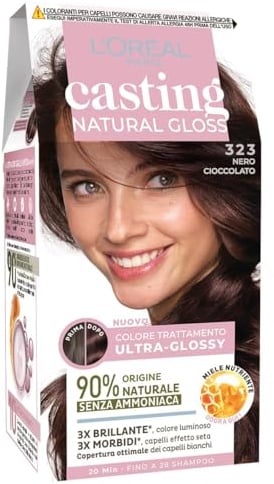 L'Oréal Paris Casting Natural Gloss Schwarz Schokolade 323