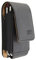 caseroxx Funda Protectora Cuero con Clip para el cinturón para Emporia Joy-LTE, Bolso (Bolso al Aire Libre en Color Negro)